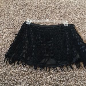 Vintage textured skirt